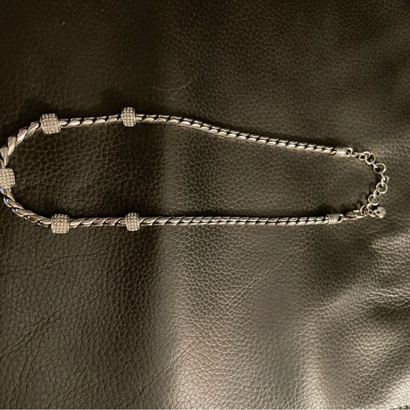 Brighton Meridan silver necklace - Picture 3 of 4